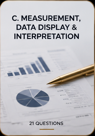 C. Measurement, Data Display & Interpretation