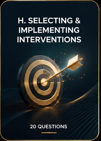 H. Selecting & Implementing Interventions